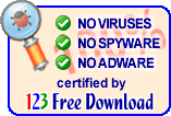 123 Free Download - Categorized and searchable database of freeware and shareware.